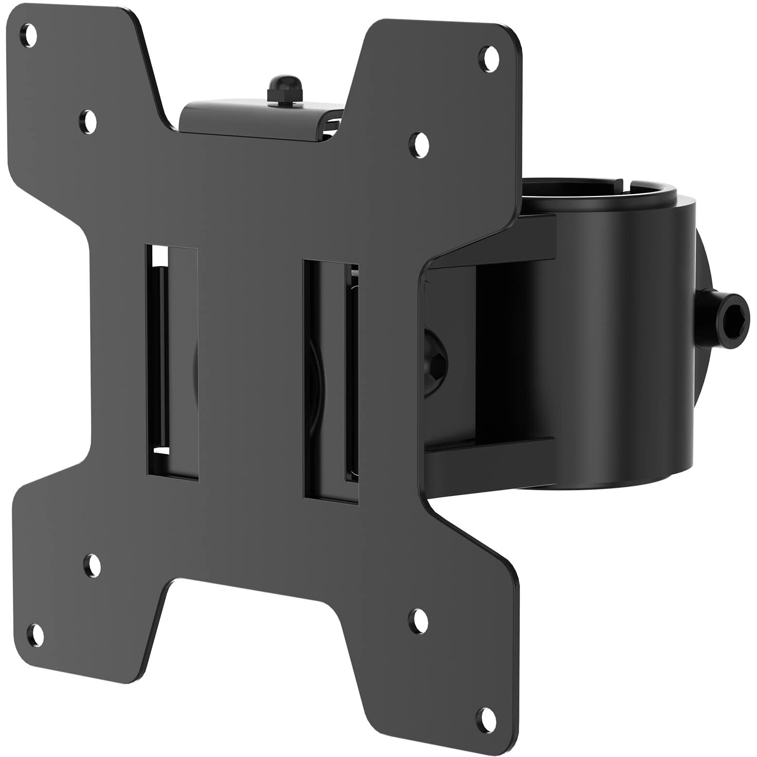 Wali Mounting Plate For Wali Monitor Mounting System  Mounting Holes 75 By 75 Mm And 100 By 100 Mm (Ves01)  Black