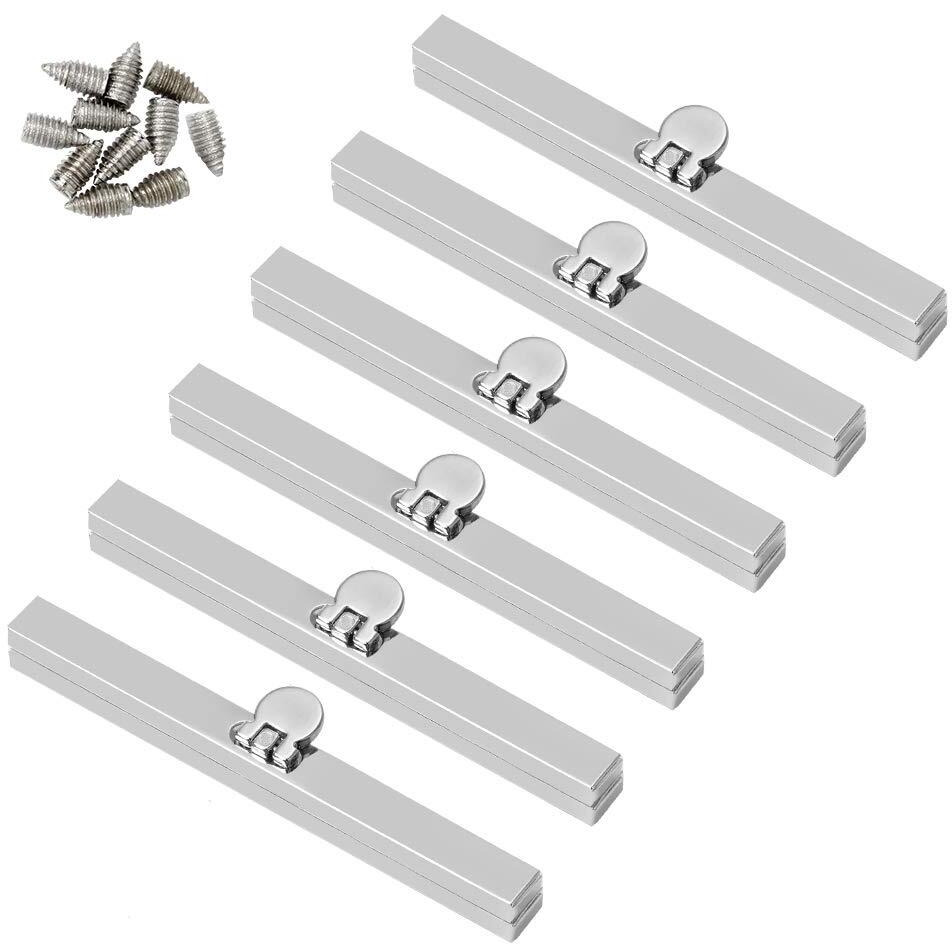 Butuze 6Pcs Bag Clasps Purse  4.52Inches Metal Purse Frame Kiss Clasp Purse Frame  Purse Clasps For Bag Making  Metal Purse Frame Wallet Clasp  Bag Clasp For Purse Making  Bag Making