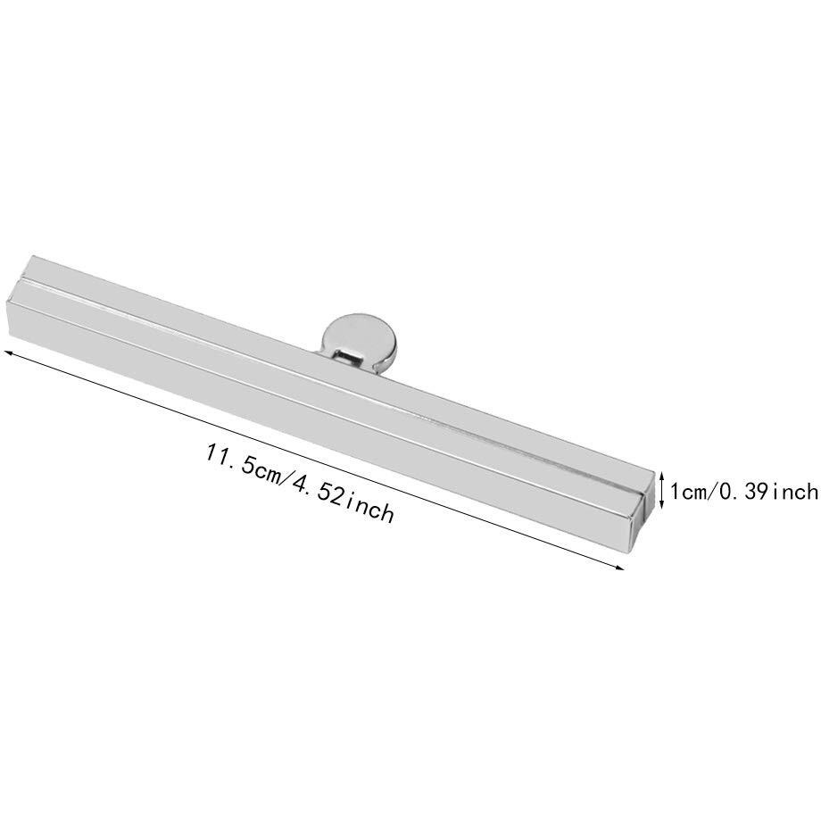 Butuze 6Pcs Bag Clasps Purse  4.52Inches Metal Purse Frame Kiss Clasp Purse Frame  Purse Clasps For Bag Making  Metal Purse Frame Wallet Clasp  Bag Clasp For Purse Making  Bag Making