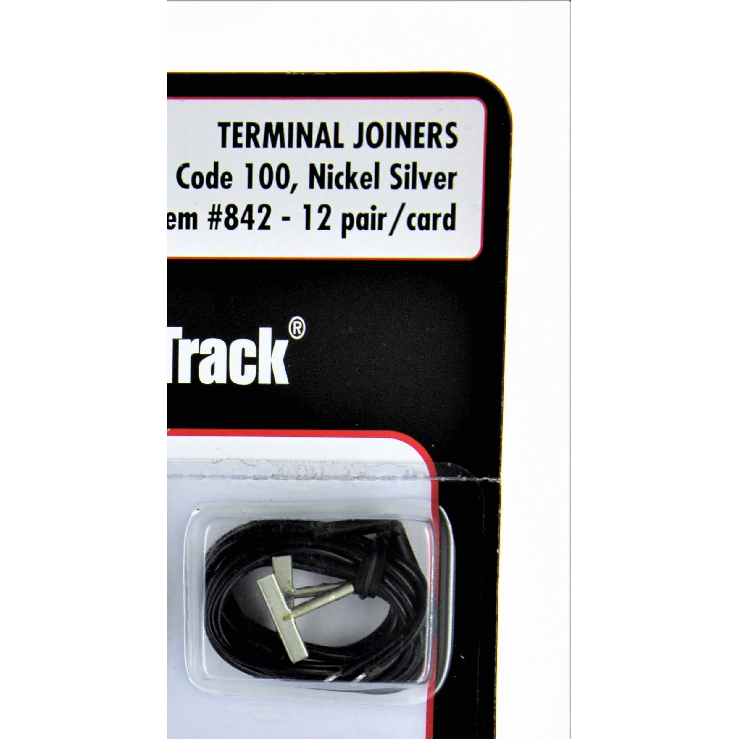 Code 100 Nickel Silver Terminal Joiners Ho Scale Atlas Trains