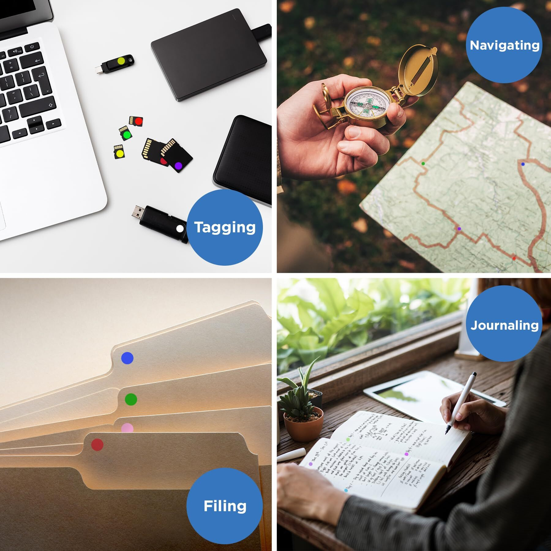 Chromalabel 0.25 Inch Fluorescent Yellow Sticky Color Coding Dot Stickers  Ideal For Pricing  Office Supplies  Teachers  Comes With Handy Dispenser - Great For Retail  Manufacturing  Recreation