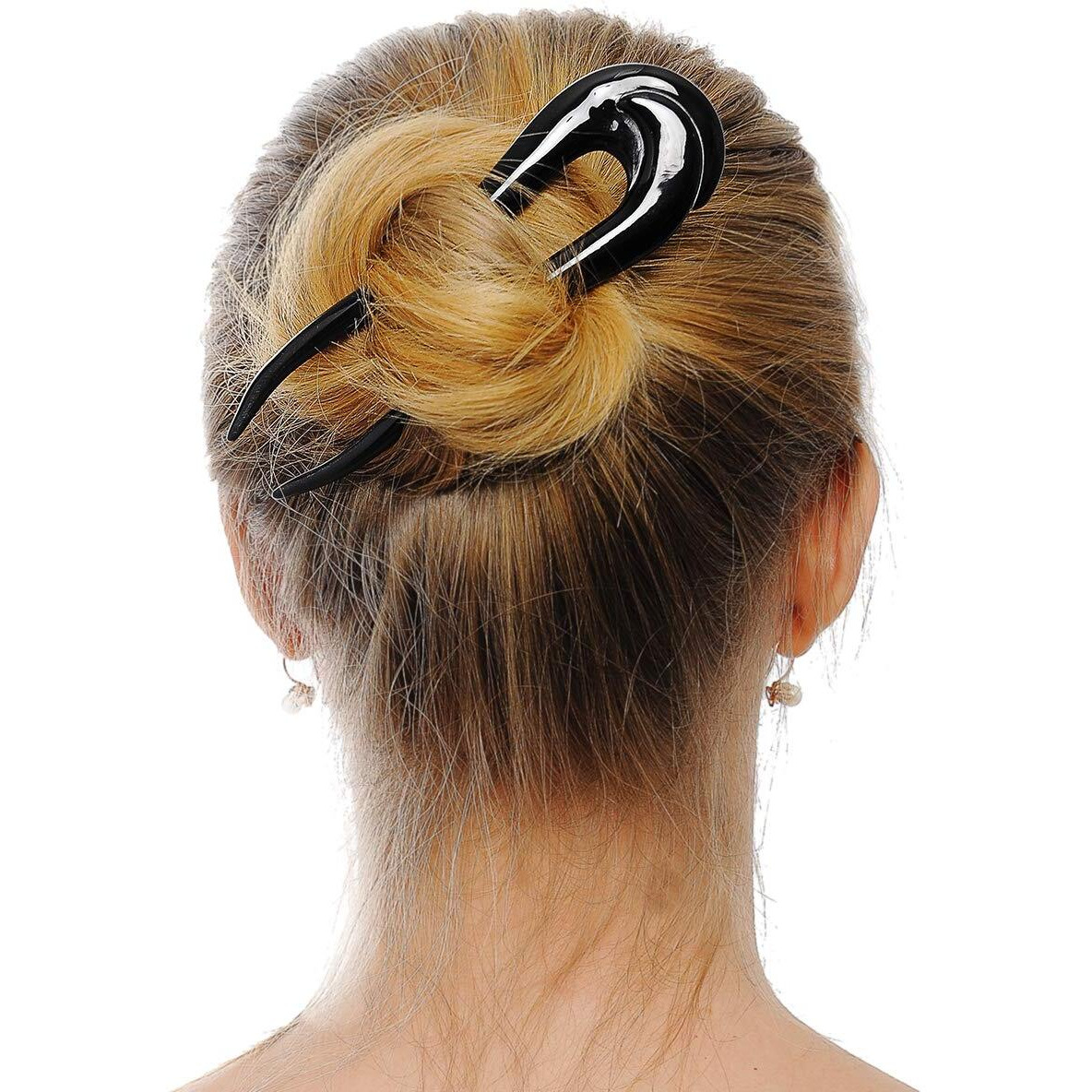 Marycrafts Buffalo Horn Hair Fork Hair Stick Hairpin Hair Accessories