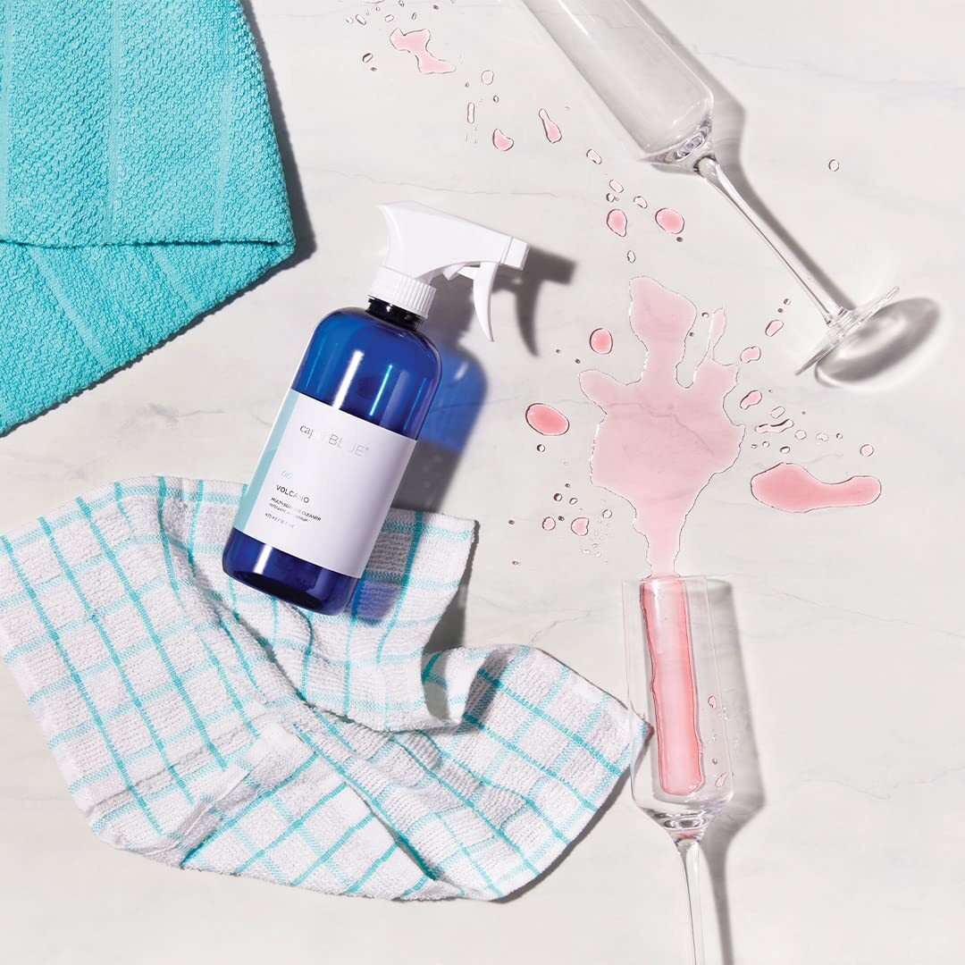 Capri Blue Volcano Multi Surface Cleaner Spray - Multi Purpose Cleaner - Cleaning Spray Safe For Countertops  Granite  & More - Vegan & Cruelty Free - Non-Toxic Cleaning Supplies (16 Fl Oz)