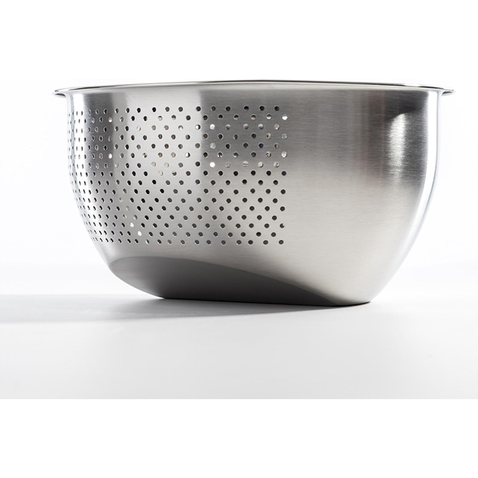 Rice Washer Strainer Bowl  Stainless Steel Quinoa Washing Bowl With Side Drainers Colander For Cleaning Rinsing Fruits  Vegetables  And Beans - Versatile Kitchen Tool