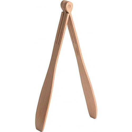 Trudeau   Brown Grill And Kitchen Tongs Of Wood  Medium