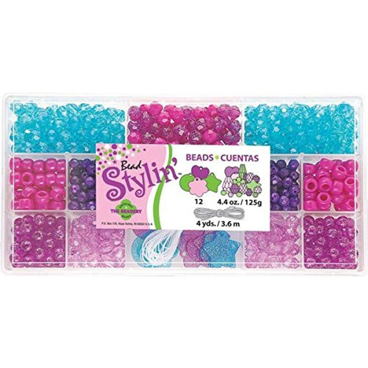 Bead Stylin' Bead Box Kit 4.4Oz - Berry Brights
