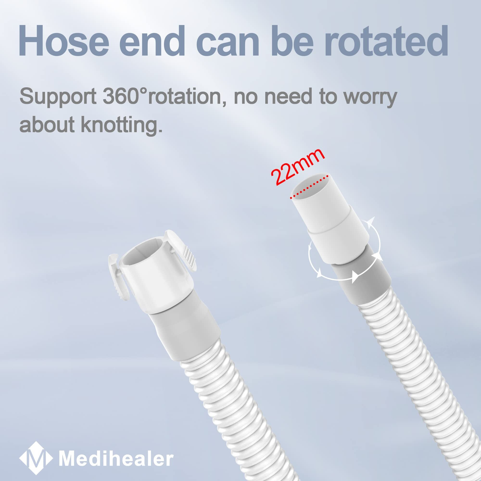 2 Packs Quick Release Tube Compatible With Amara View  Only Short Tube For Av  No Elbow  Improved Design And Upgraded Material Great Value Supplies By Medihealer.