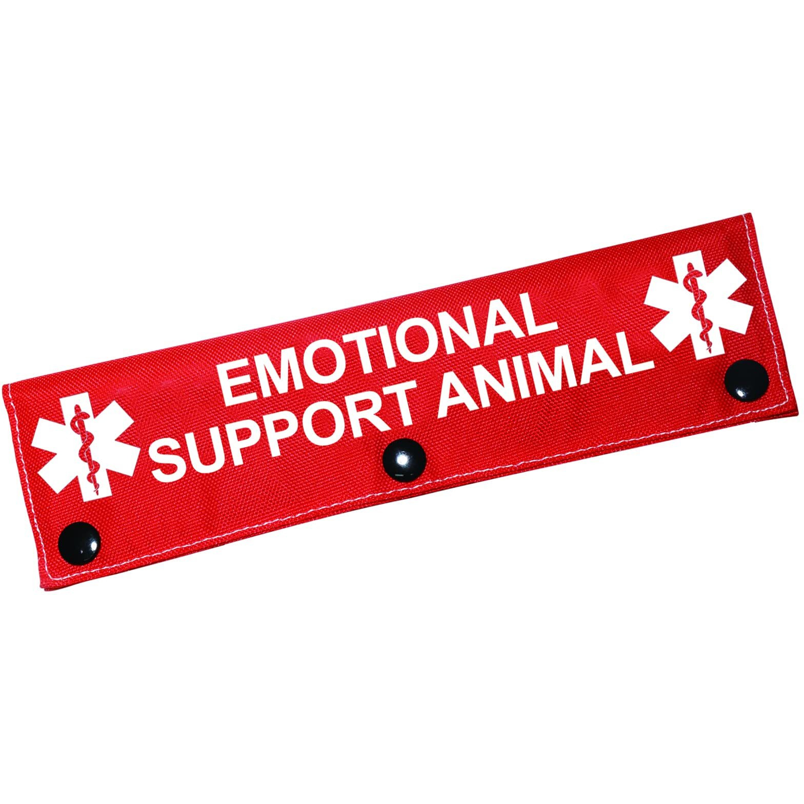 Therapy Service Dog Leash Sleeve Emotional Support Animal Dog Leash Wrap Wrap Alert Hanging Id Patch Tag Pet Birthday Gift(Emotional Support-Sleeve)