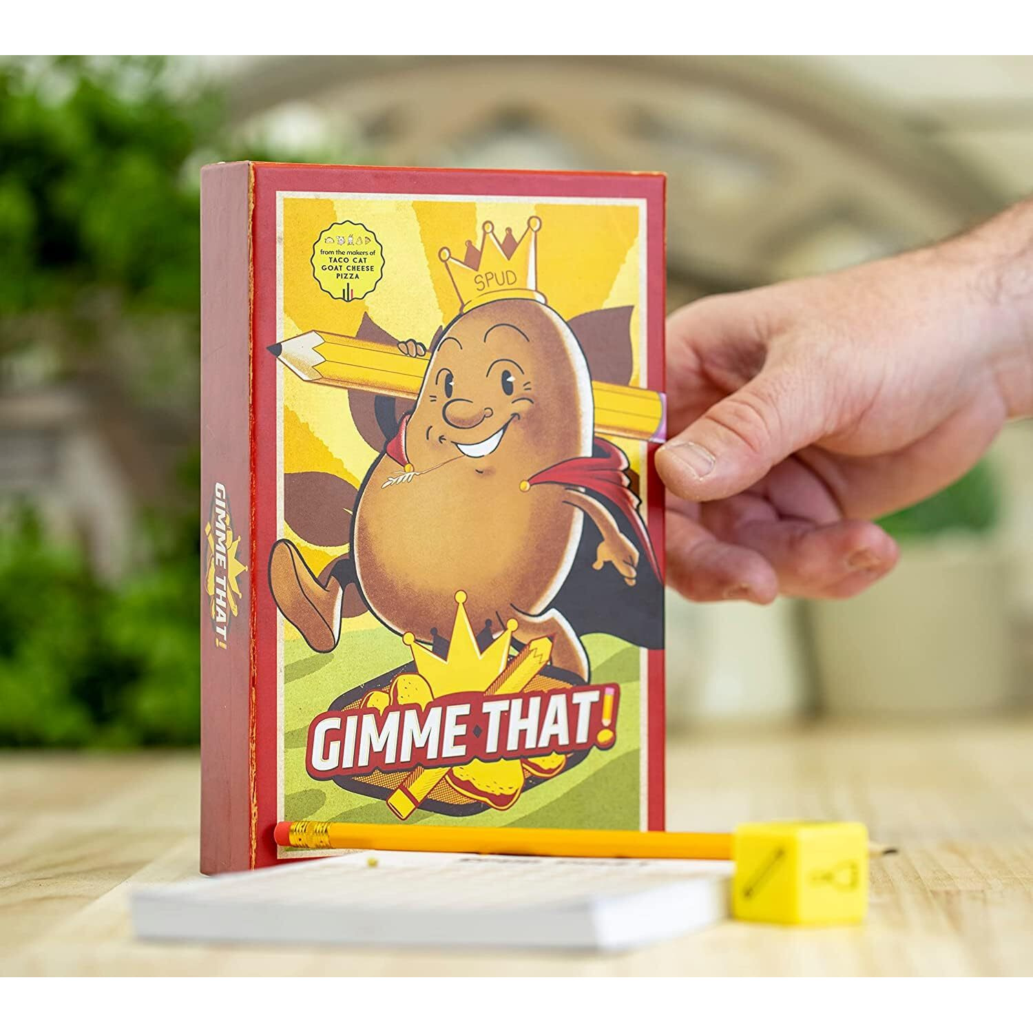 Gimme That By The Creators Of Taco Cat Goat Cheese Pizza  Family Party Game 3 To 8 Players  Ages 8+  1 Minute To Learn And Ridiculously Fun To Play