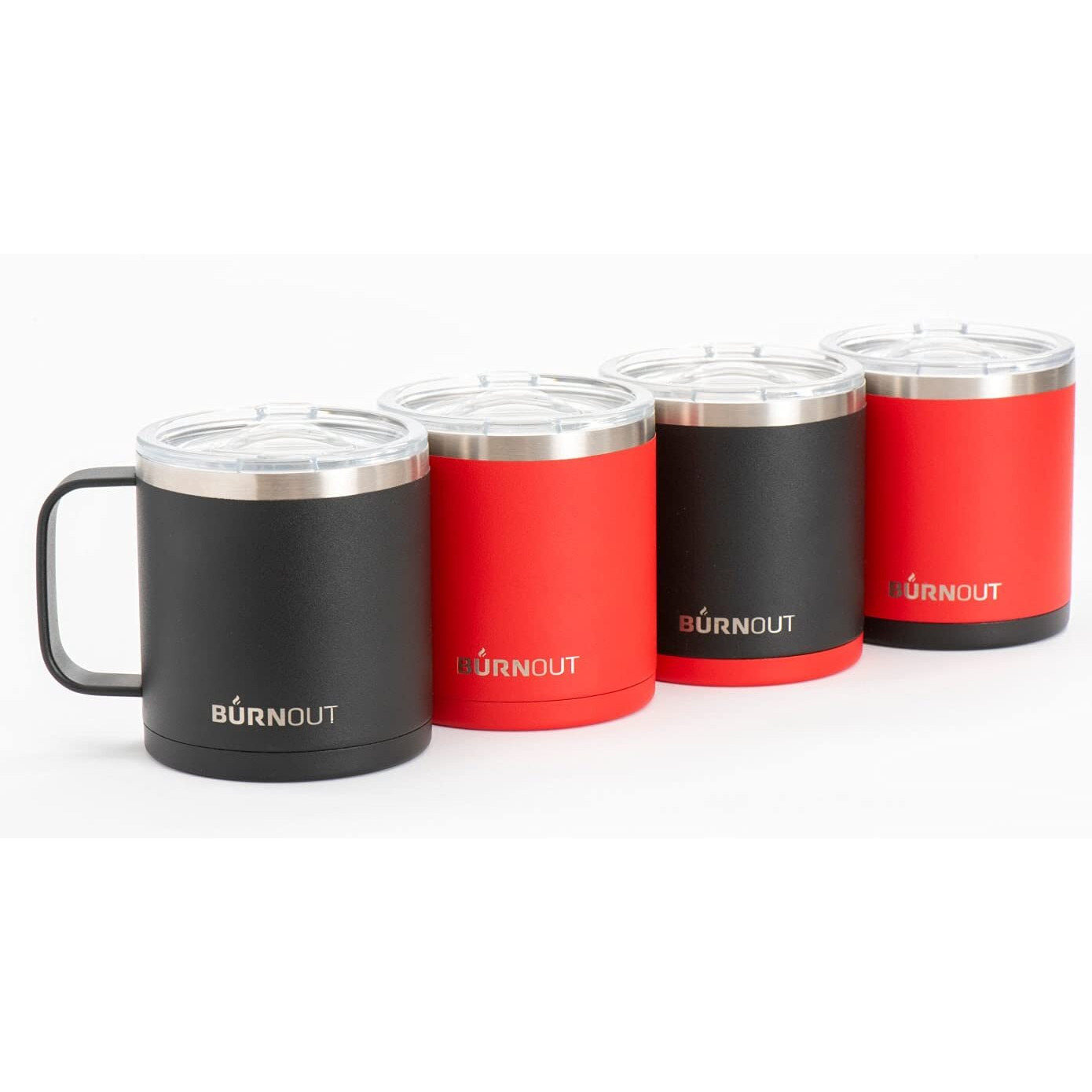Burnout 2.0 Instant Drinkability Temperature Control Mug (14 Oz Red)