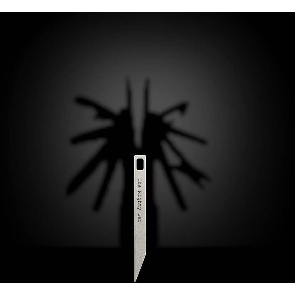 The Mighty Bar - Heavy Duty Keychain Prybar Edc Pry Bar For Every Day Carry Small Stainless Steel Key Chain Multitool Prybar For Keys - Made By Gear Spool