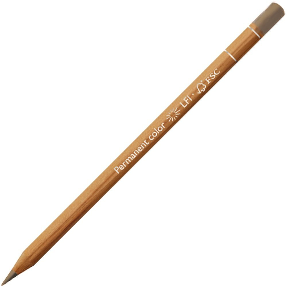 Luminance 6901 Color Pencil 846  Raw Umber 50%