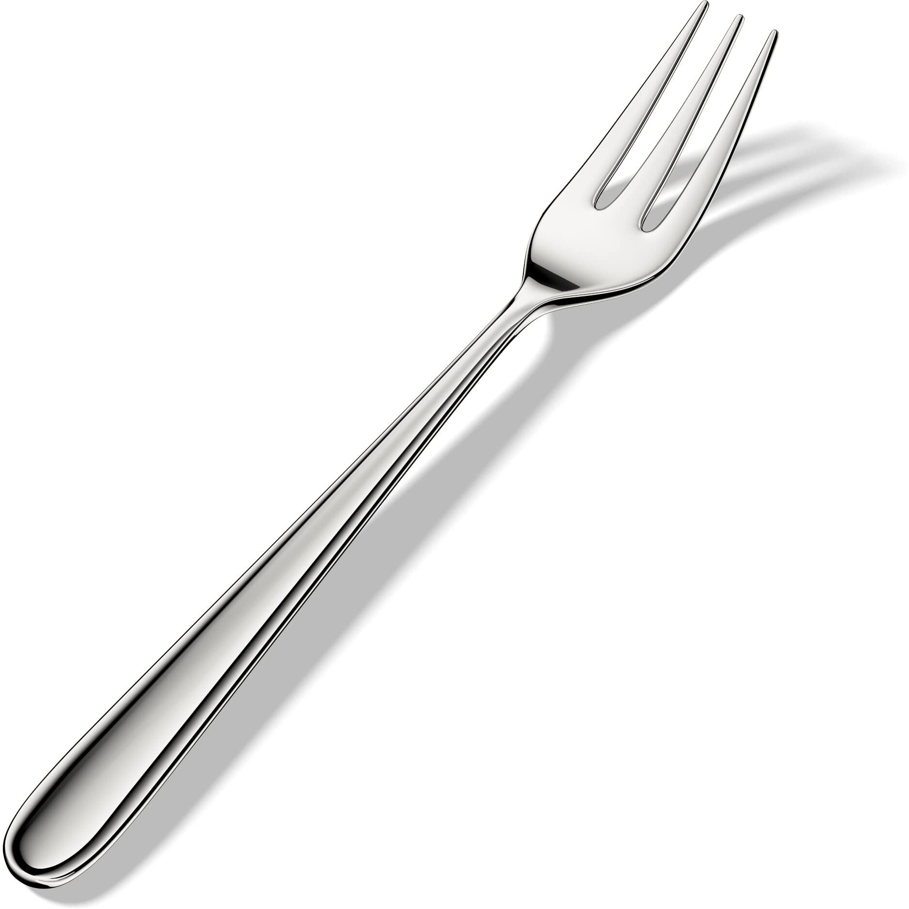 Dessert Forks Appetizer Forks Sets Forged 18/10 Stainless Steel Salad Forks Fruit Forks Oyster Forks Cocktail Forks 6-Inch Set Of 4 Heavy Duty And Dishwasher Safe