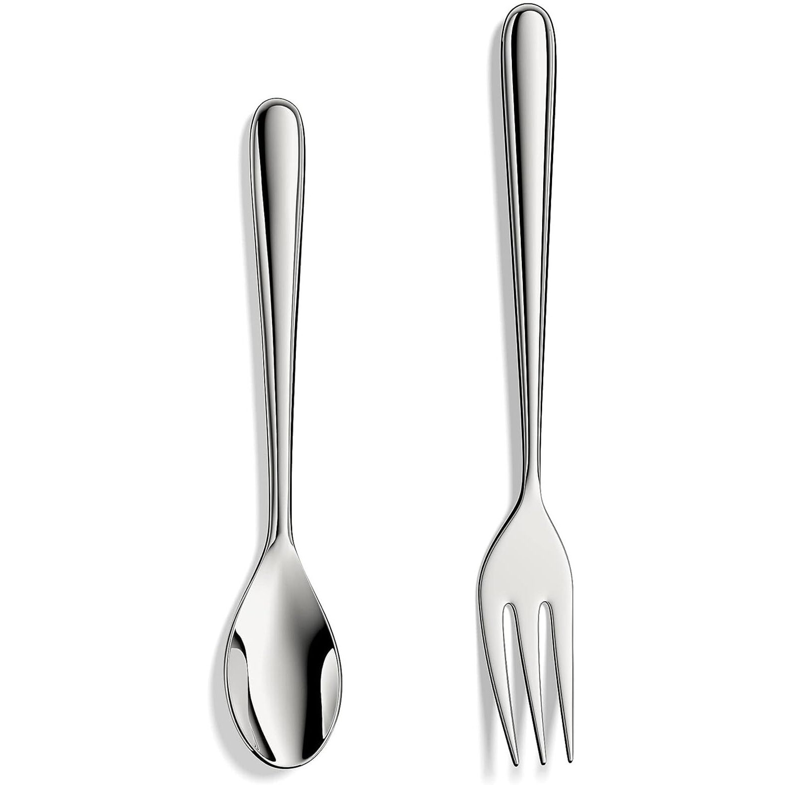 Dessert Forks Appetizer Forks Sets Forged 18/10 Stainless Steel Salad Forks Fruit Forks Oyster Forks Cocktail Forks 6-Inch Set Of 4 Heavy Duty And Dishwasher Safe