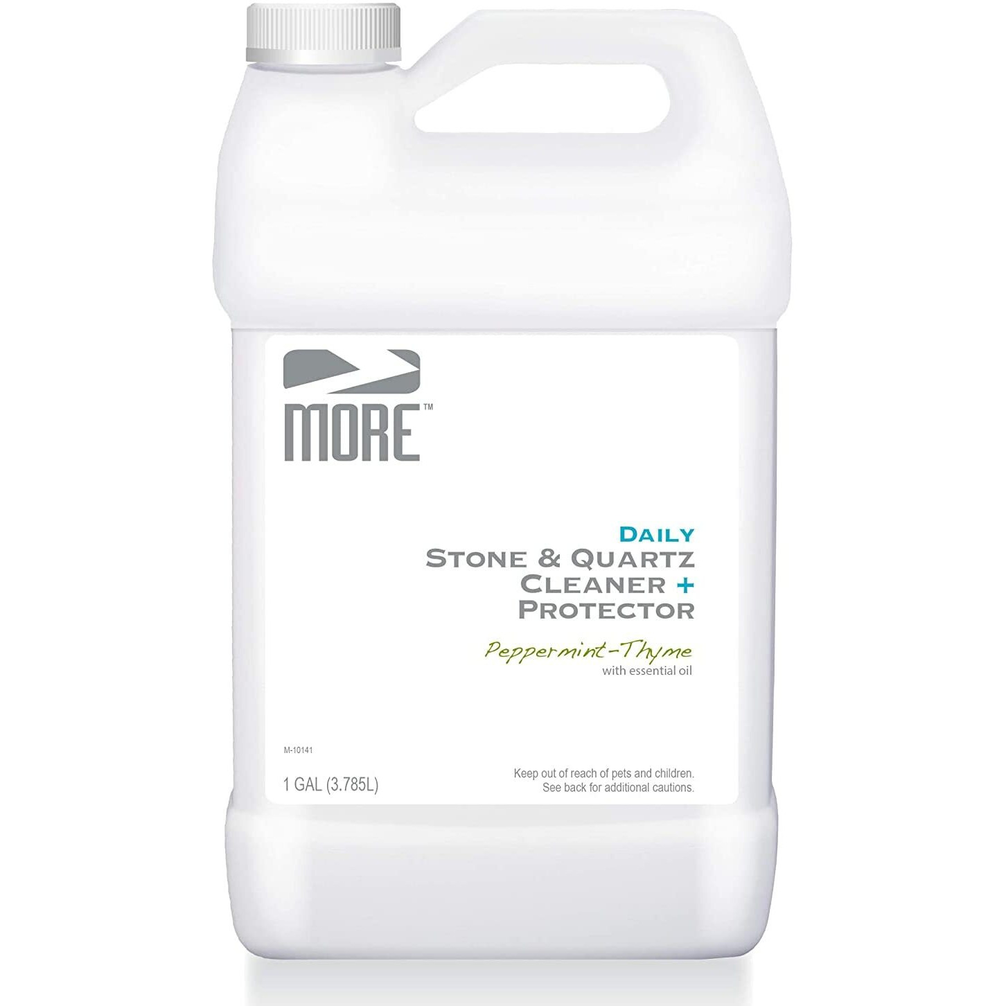 More Stone & Quartz All Purpose Cleaner + Protector Refill (Advanced Formula) For Natural Stone And Tile Surfaces  Household Cleaning [Gallon / 128Oz]