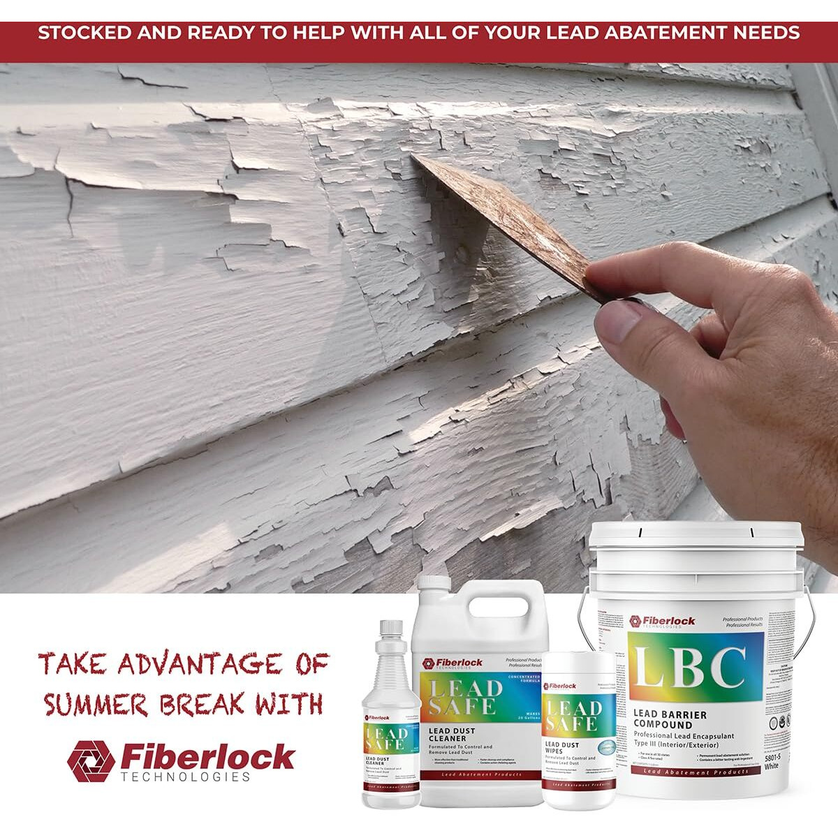 Fiberlock Leadsafe Cleaner  1 Gallon  Lead Dust Cleaner  Controls & Removes Lead Dust After Renovation  Repair  Painting Or Abatement Projects  Ideal For Walls  Windows  Floors  Doors  Trim & More