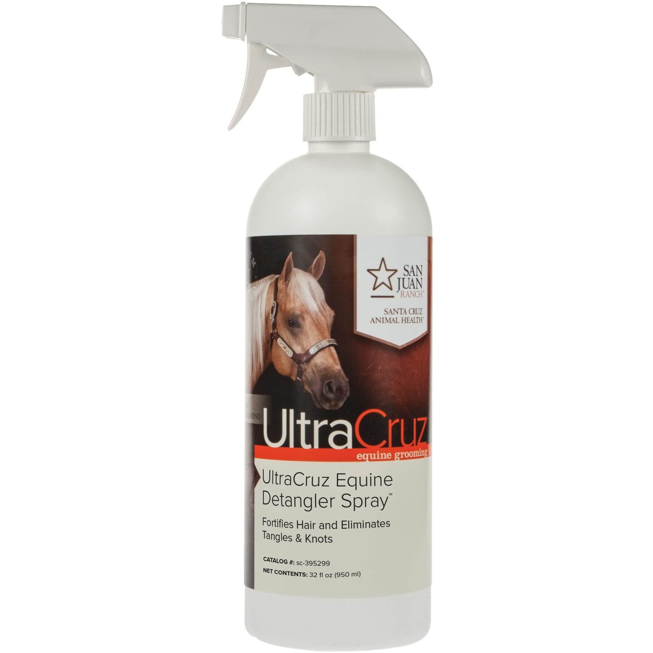 Ultracruz Equine Detangler Spray For Horses  32 Oz