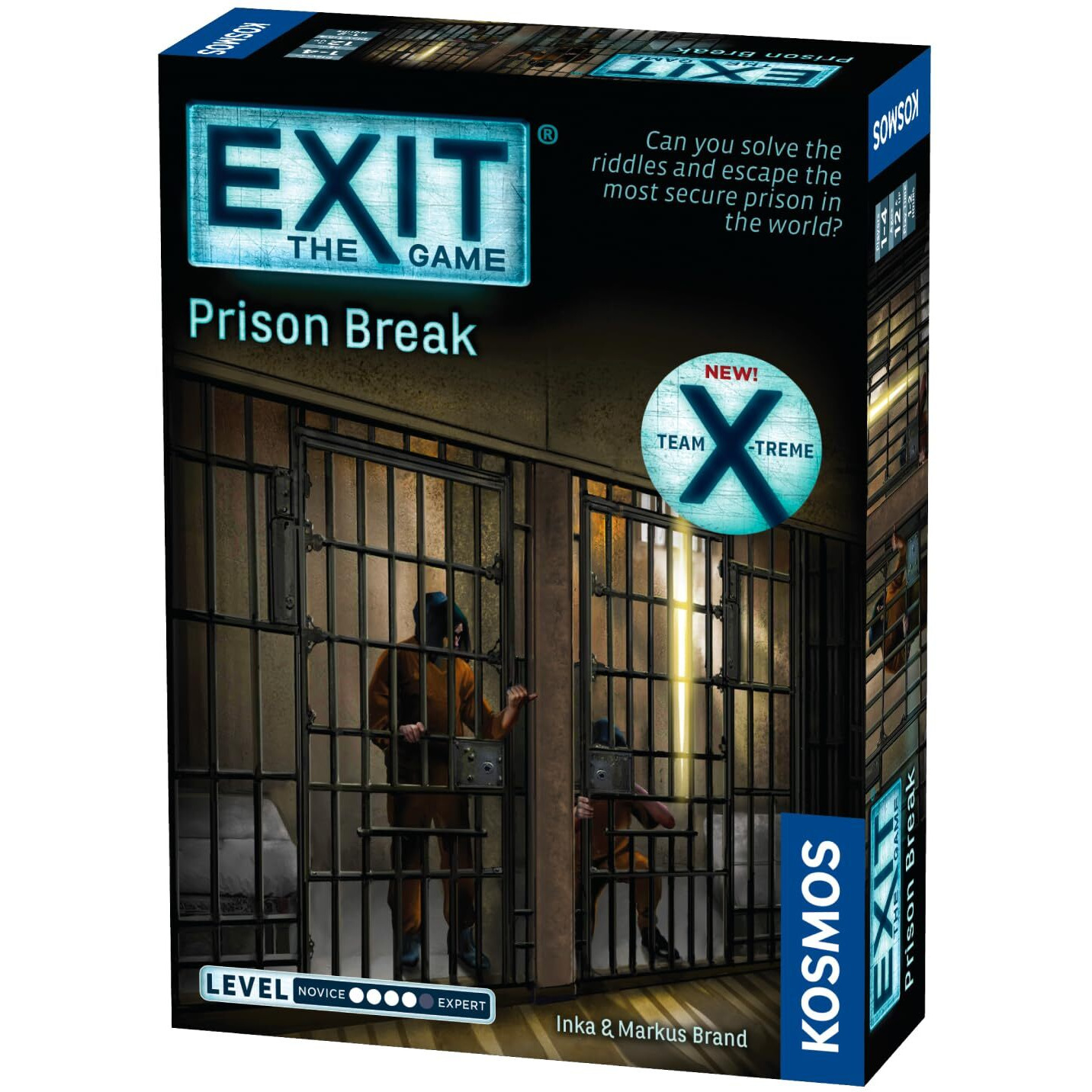 Exit The Game - Prison Break | Escape Room | Co-Op Games | 1+ Players | Brainteasers | Ages 12+