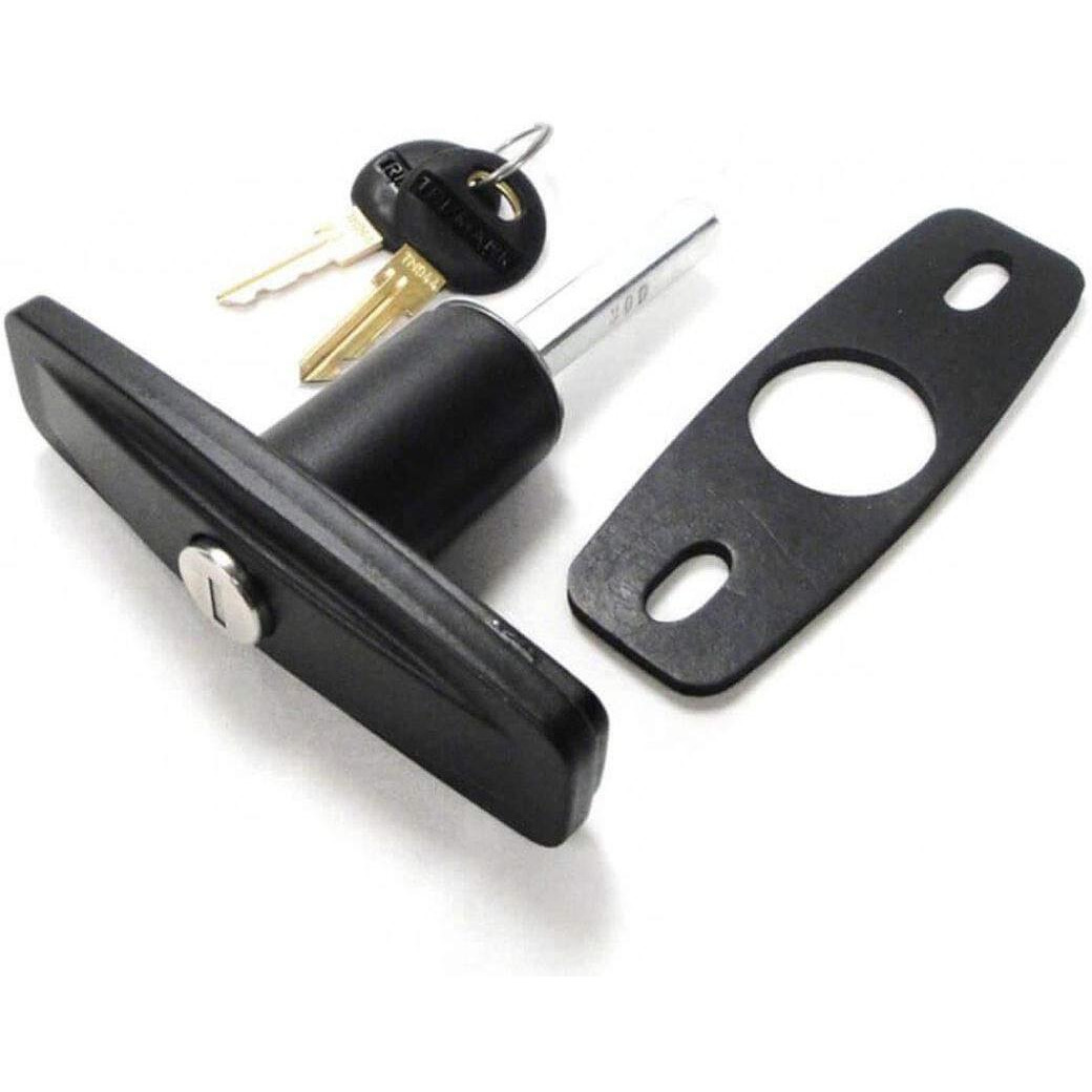Gordon Glass Co. Tri-Mark Pop Up T-Handle With 1-7/8"" Unthreaded Shank - Clockwise Rotation
