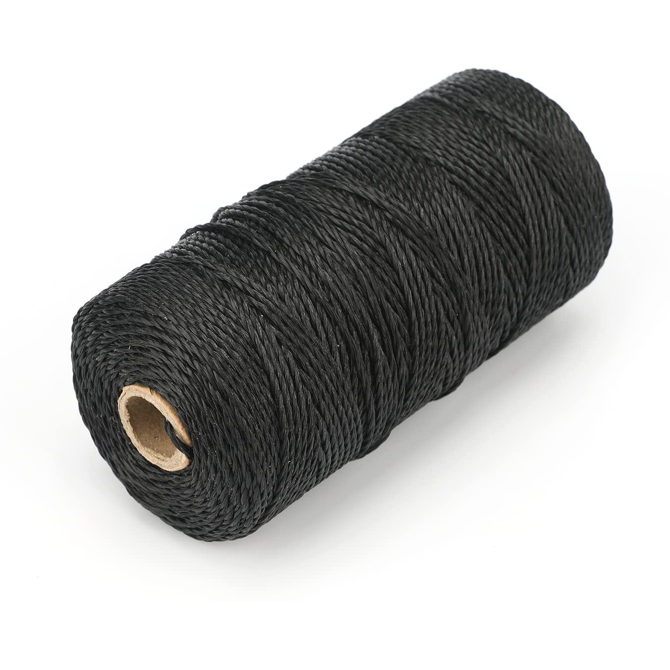 Jijacraft 426 Feet Black Nylon Twine 36 Mason Nylon String Line  100% Nylon Brick Line String  Durable Twisted Construction String Building Line For Masonry  Climbing Plants  Gardening  Crafting
