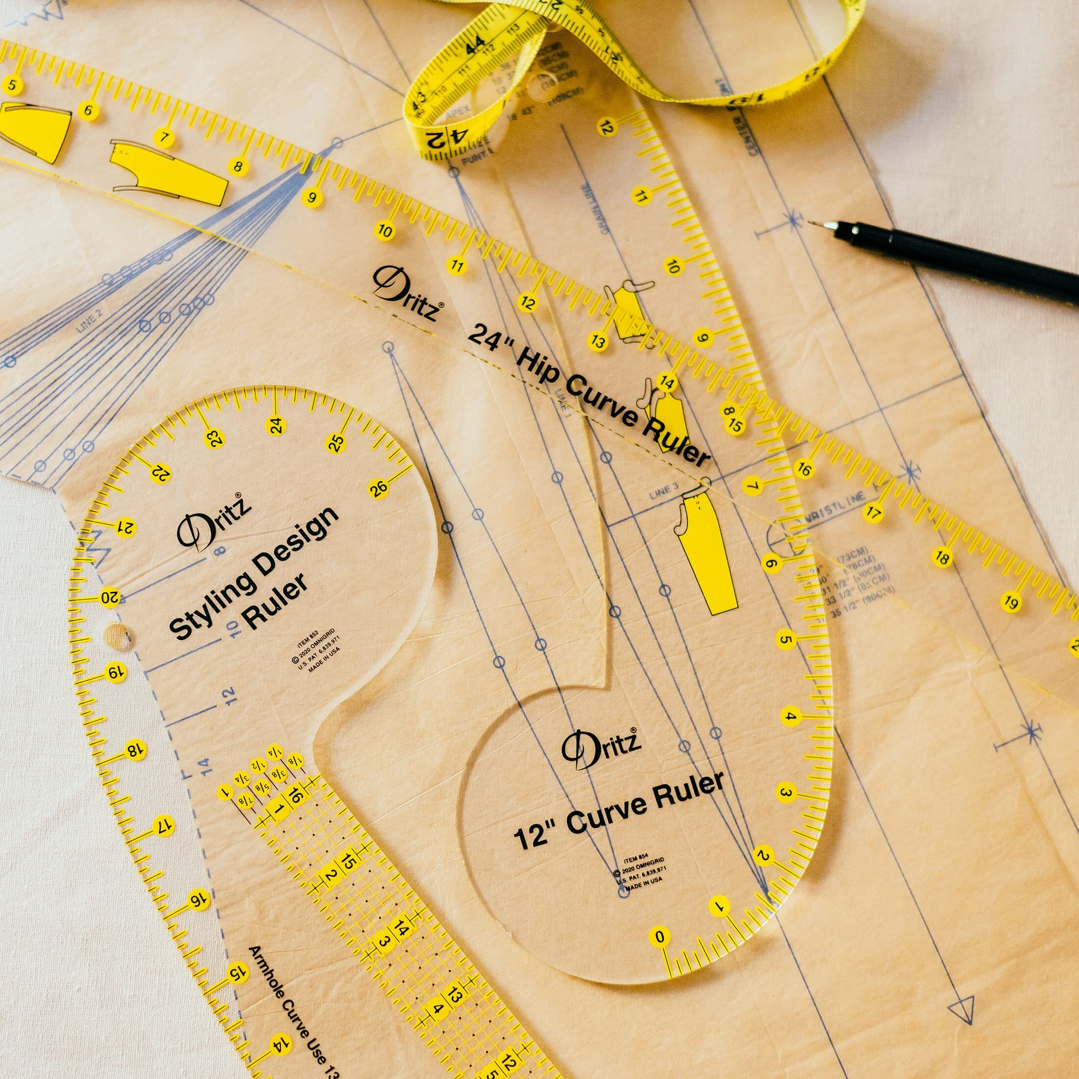 Dritz Ruler Styling Design  Clear