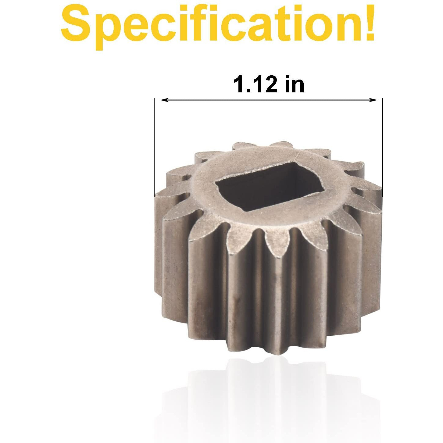 Mwedp 2 Pack 131-5399 (15T) Pinion Gear Compatible With 30"" Rear Drive Toro Time Master & Newer 22"" Personal Pace Rear Drive Mowers  Fits 10641 10641C 10642 10642C 10644C