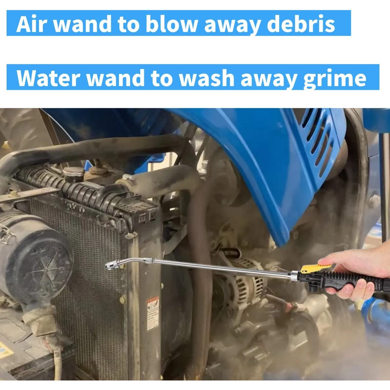 Vanpet Radiator Cleaning Wands  Water & Air Cleaning Wands For High Efficiency Cooling Systems And Radiators