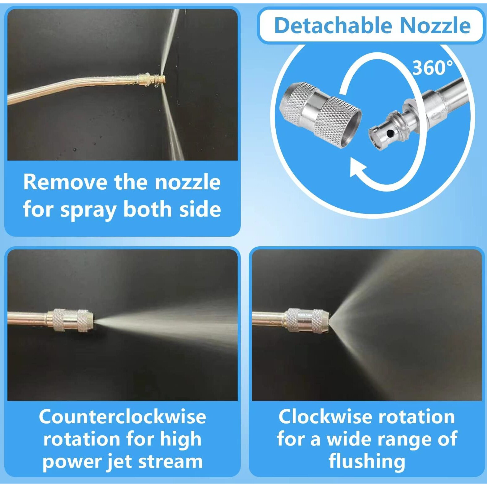 Vanpet Radiator Cleaning Wands  Water & Air Cleaning Wands For High Efficiency Cooling Systems And Radiators
