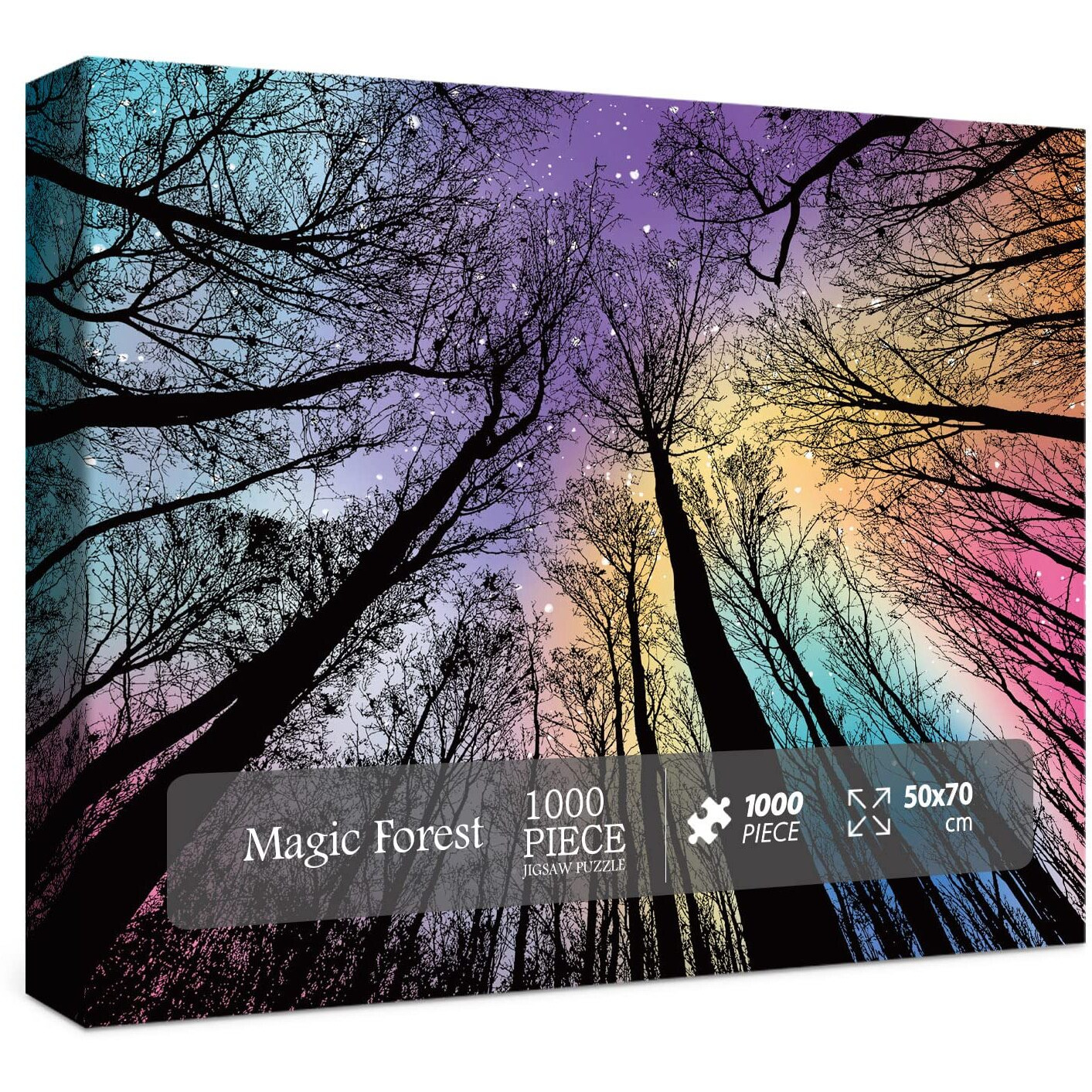 Hard Impossible Puzzles For Adults 1000 Piece  Challenging Difficult Puzzles For Adults  Colorful Gradient Jigsaw Puzzle For Adult
