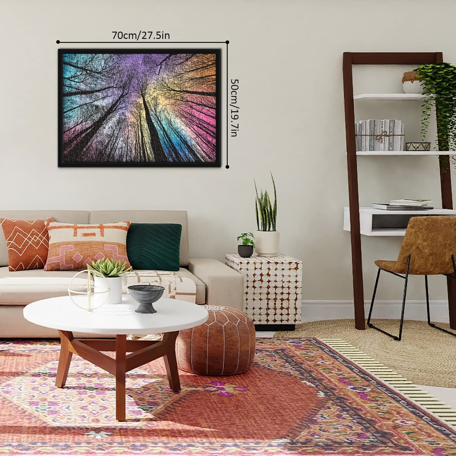 Hard Impossible Puzzles For Adults 1000 Piece  Challenging Difficult Puzzles For Adults  Colorful Gradient Jigsaw Puzzle For Adult
