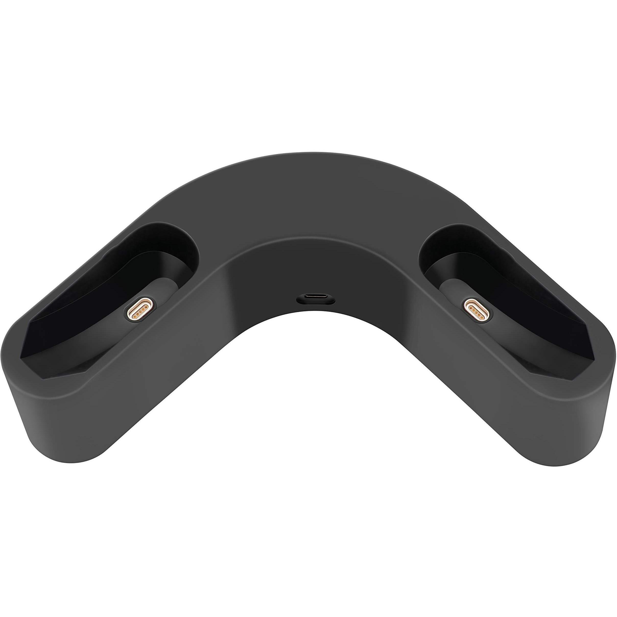 Magnetic Charging Dock/Stand Holder And Organizer For Valve Index Vr Controller (Black)