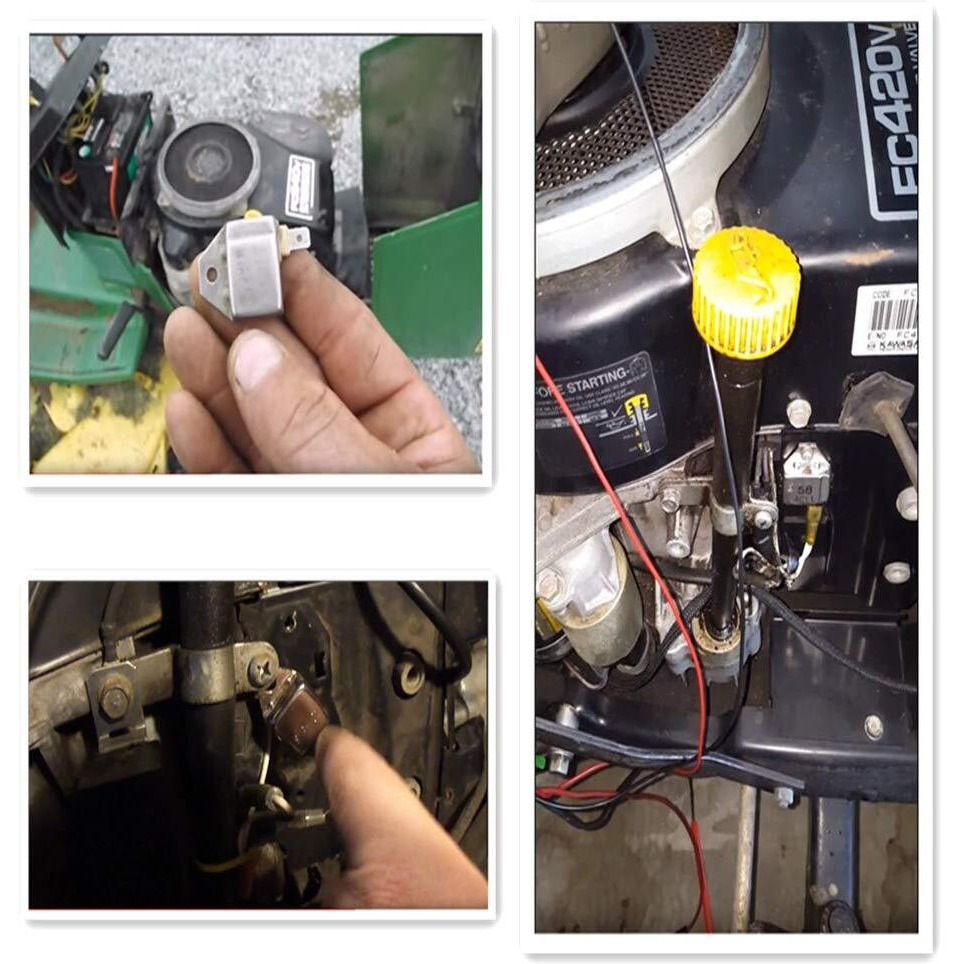 Partsrun Ignition Module Am131398 Replace John Deere Kawasaki Lawn Tractor Zf-Ig-A00345-6