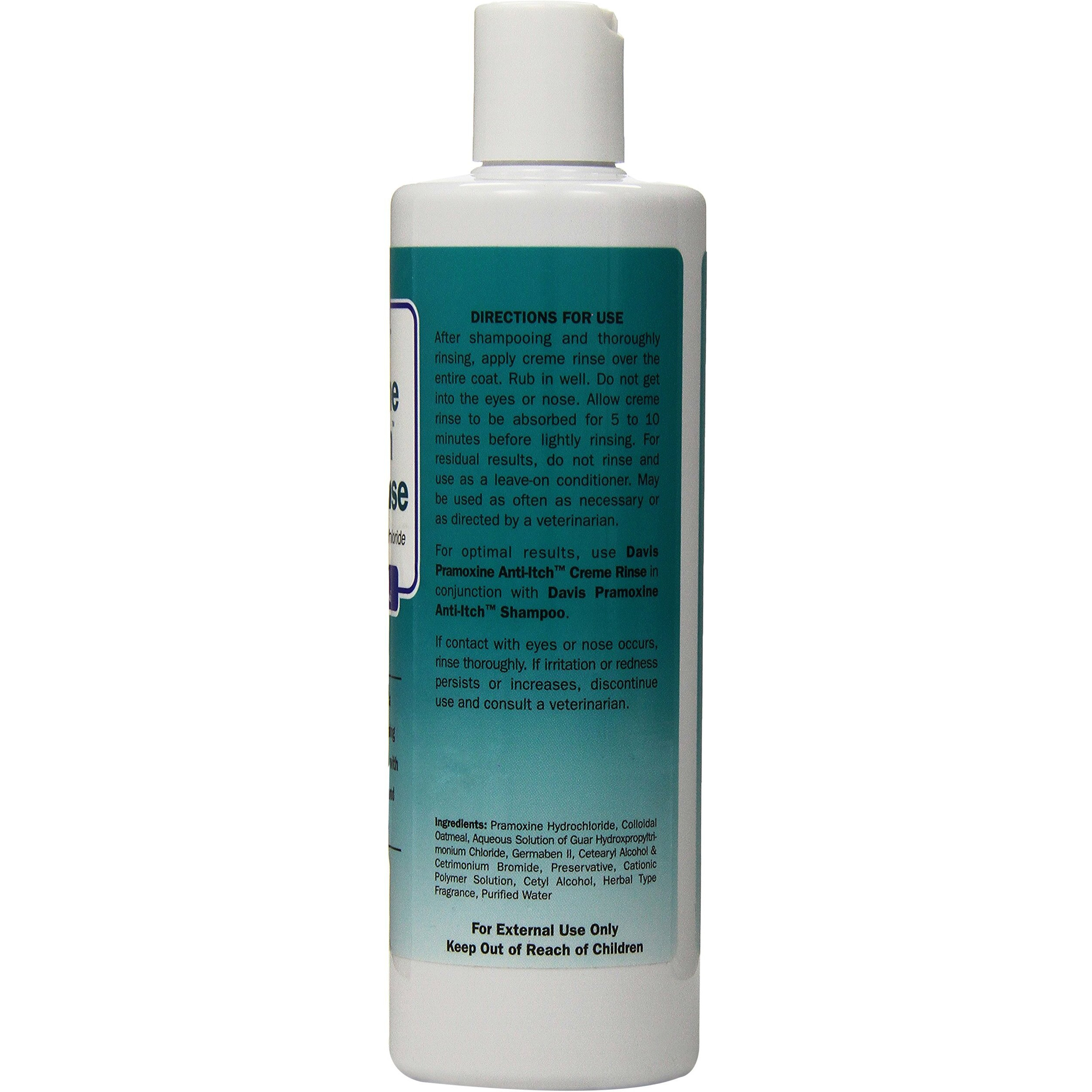 Davis Pramoxine Anti Itch Dog And Cat Creme Rinse  12-Ounce  Tan (Dm158 12)