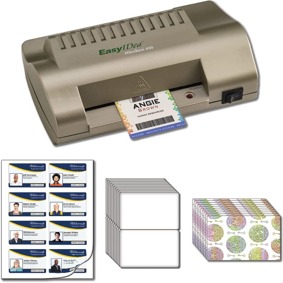 Print @ Home 10 Id Kit For Pvc Like Id Badges At Home