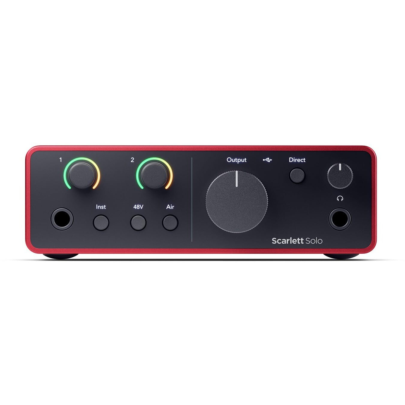 Audiodeluxe Focusrite Scarlett Solo (4Th Gen) Usb Audio Interface And Waves Musicians 2 Bundle