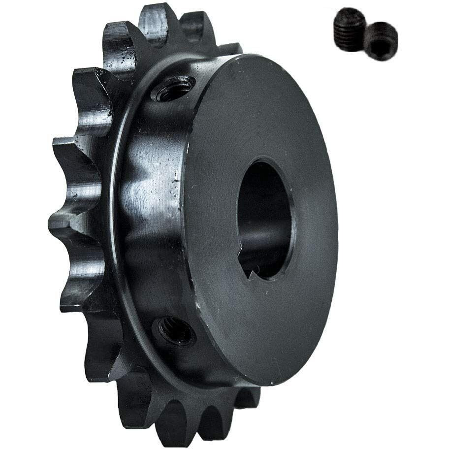 Jeremywell 50 Roller Chain Sprocket B Type 1"" Bore 18 Tooth
