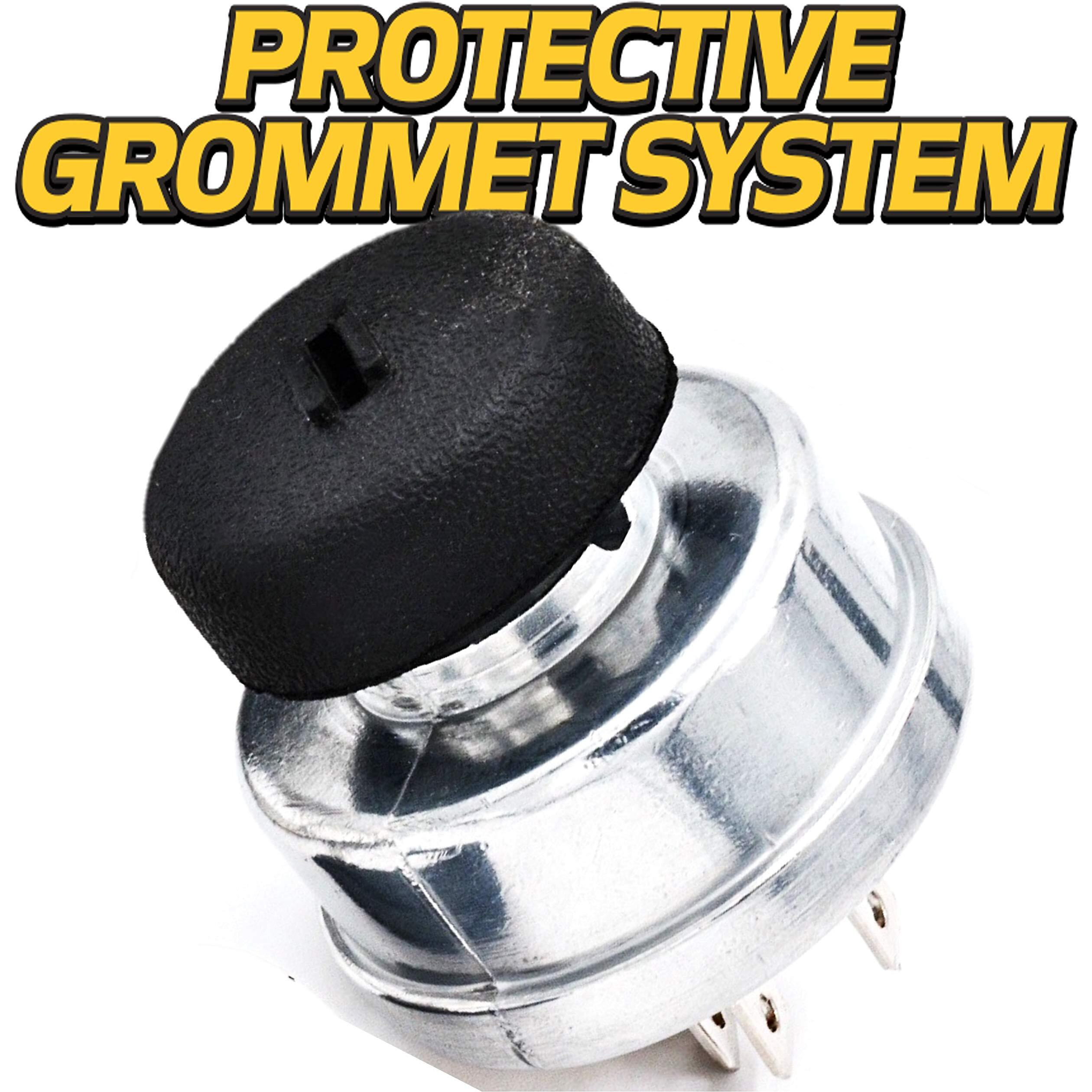 Hd Switch Starter Ignition Switch Replaces Kohler 25 099 32-S  25-099-32-S  25 099 37-S  25-099-37-S - Ultimate Protection  Umbrella Key Upgrade - W/ 2 Keys & Free Carabiner