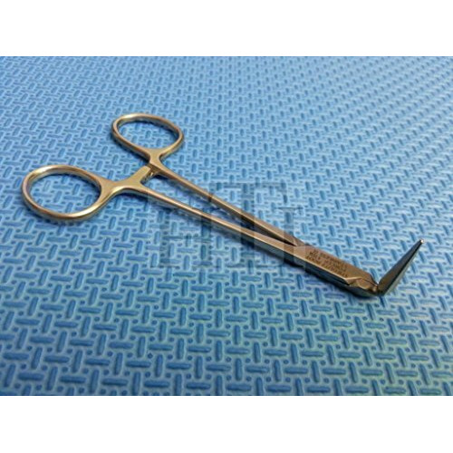 Pacifated Stieglitz Root Dental Fragment Forceps 753A  Tapered Tips  90 Degree  5"" High Grade (Hti Brand)