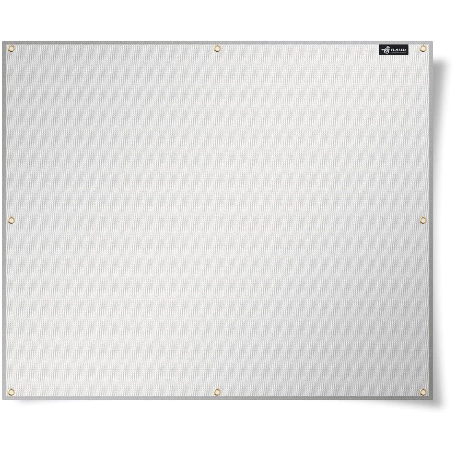 Flasld Aluminum Heat Shield Mat For Grill  Stove  Oven And Refrigerator  Fireproof Cover And Screen Protect Deck Railing From Grill (4048 Inch)