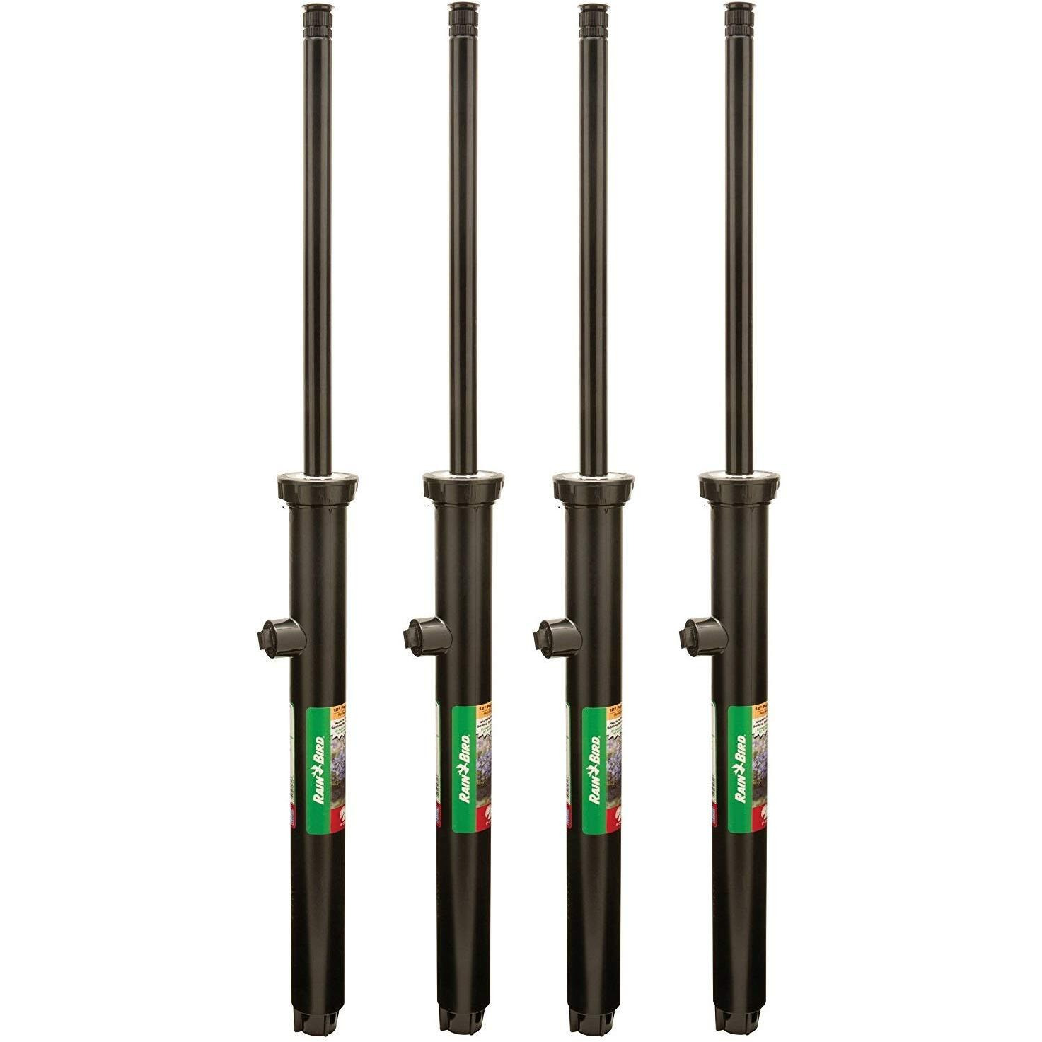 Rain Bird 1812Ap Professional Pop-Up Sprinkler  Adjustable 0 - 360 Pattern  8' - 15' Spray Distance  12"" Pop-Up Height (Pack Of 4)