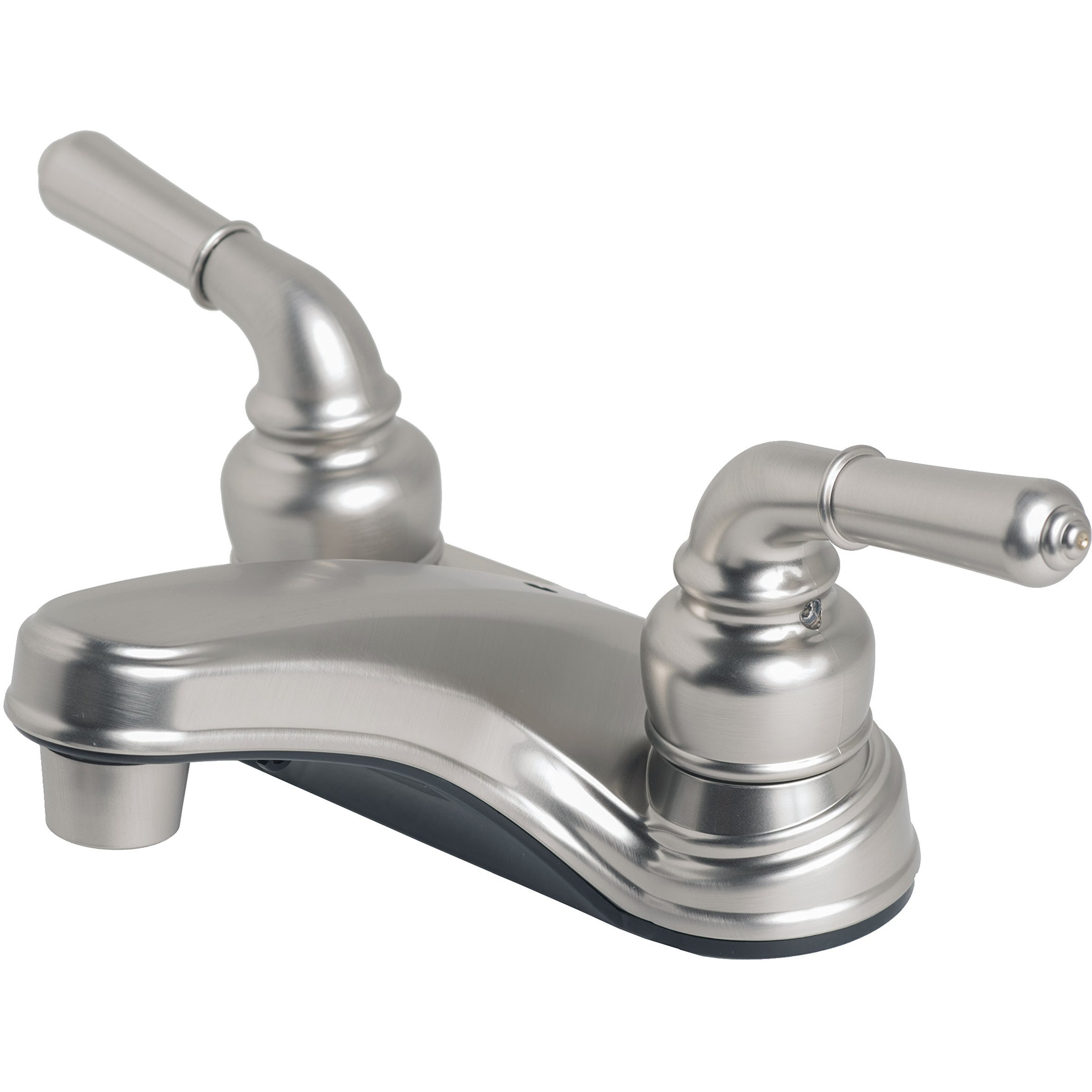 Laguna Brass 2000Bn Rv Mobile Home Non-Metallic Centerset Lavatory Faucet  Brushed Nickel Finish