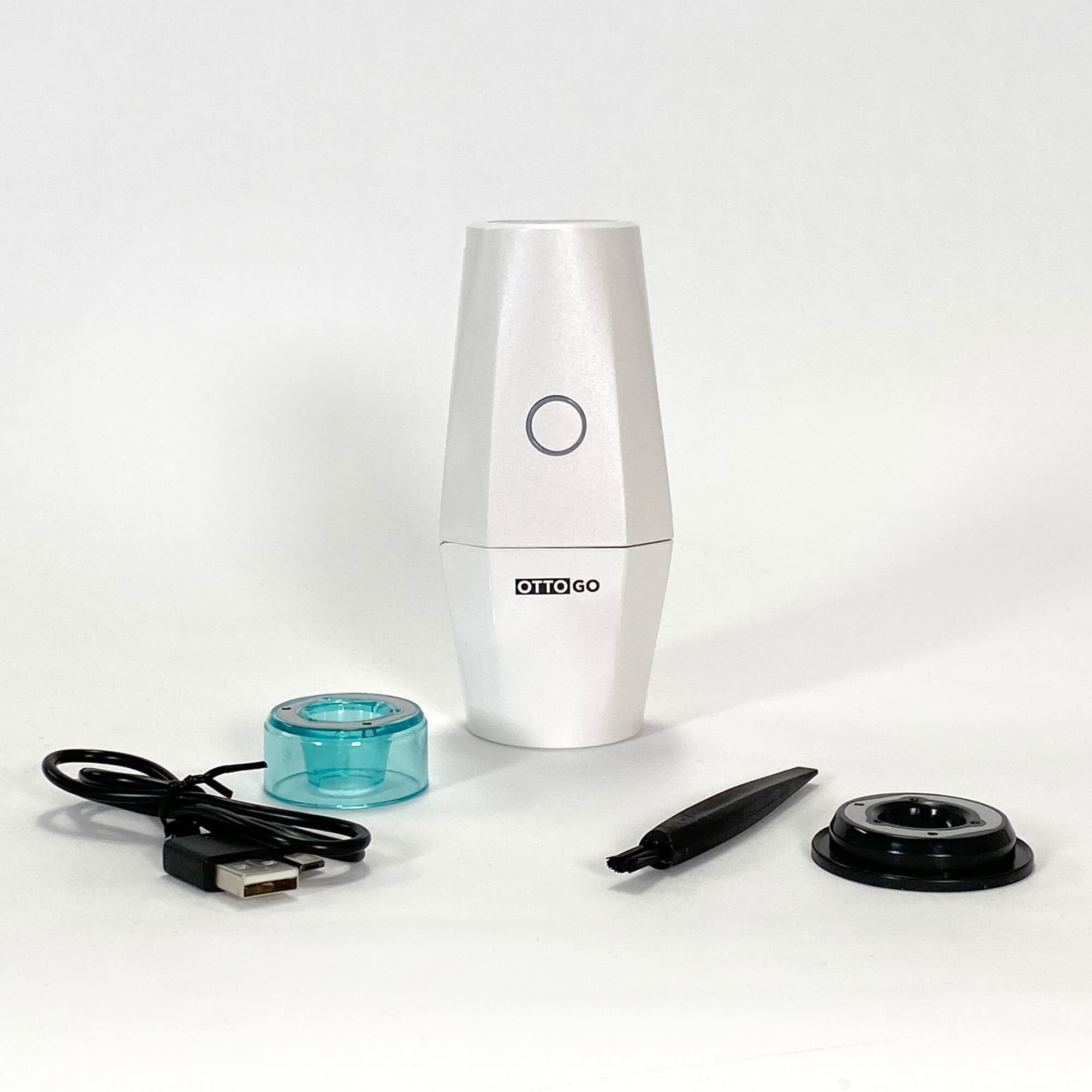 Banana Bros - Otto Go - Electric Smart Herb & Spice Grinder - Portable & Travel Friendly  Rechargeable With Usb Charging Cable  Perfectly Grinds Herbs