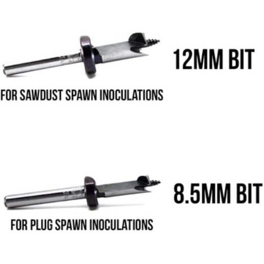 12 Mm Sawdust Spawn Mushroom Log Inoculation Drill Bit | Mushroom Growing Supplies | North Spore