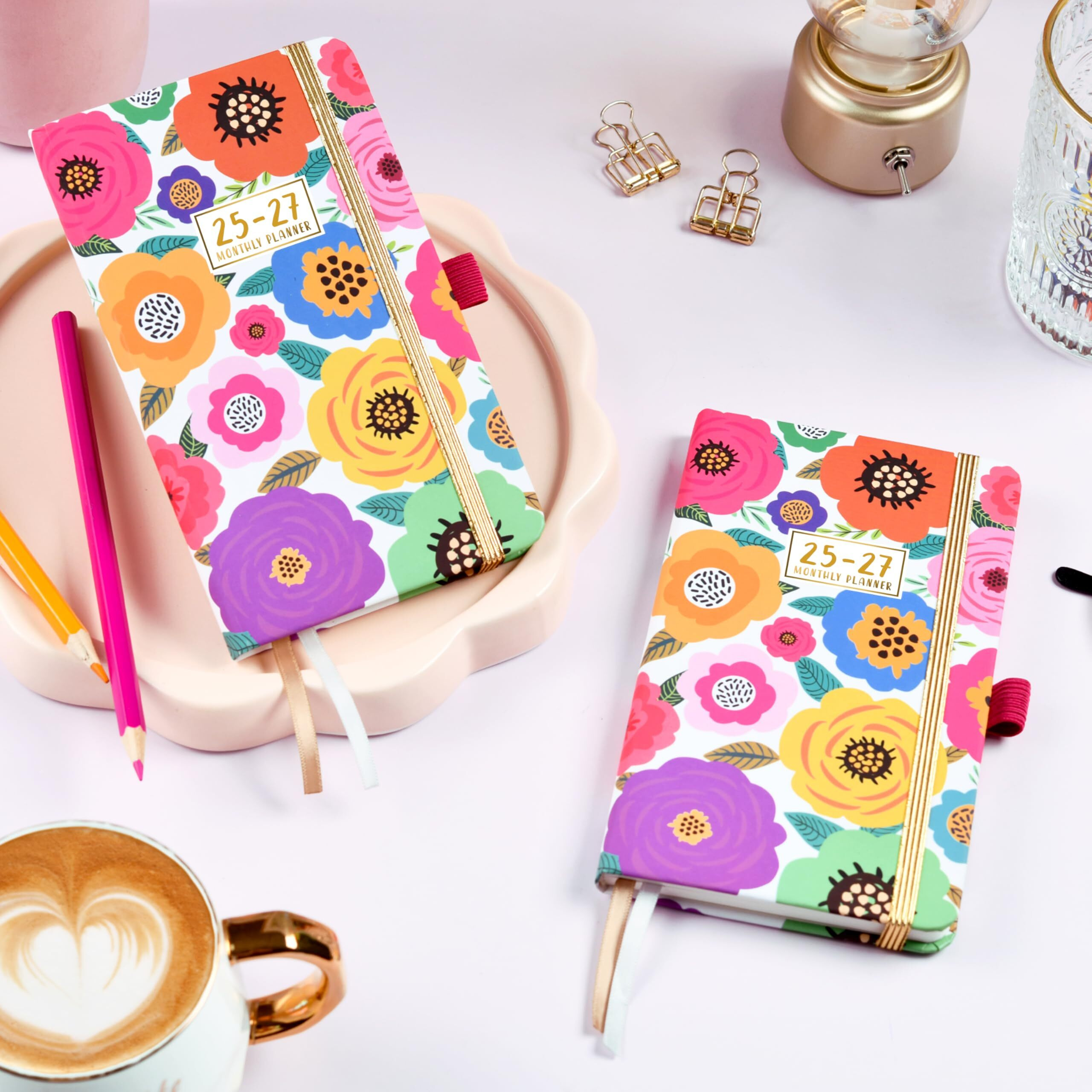 Pocket Planner/Calendar 2025-2027 - Monthly Pocket Planner/Calendar  Jan. 2025 - Dec. 2027  3.8"" X 6.4""  3 Year Monthly Planner  60 Notes Pages