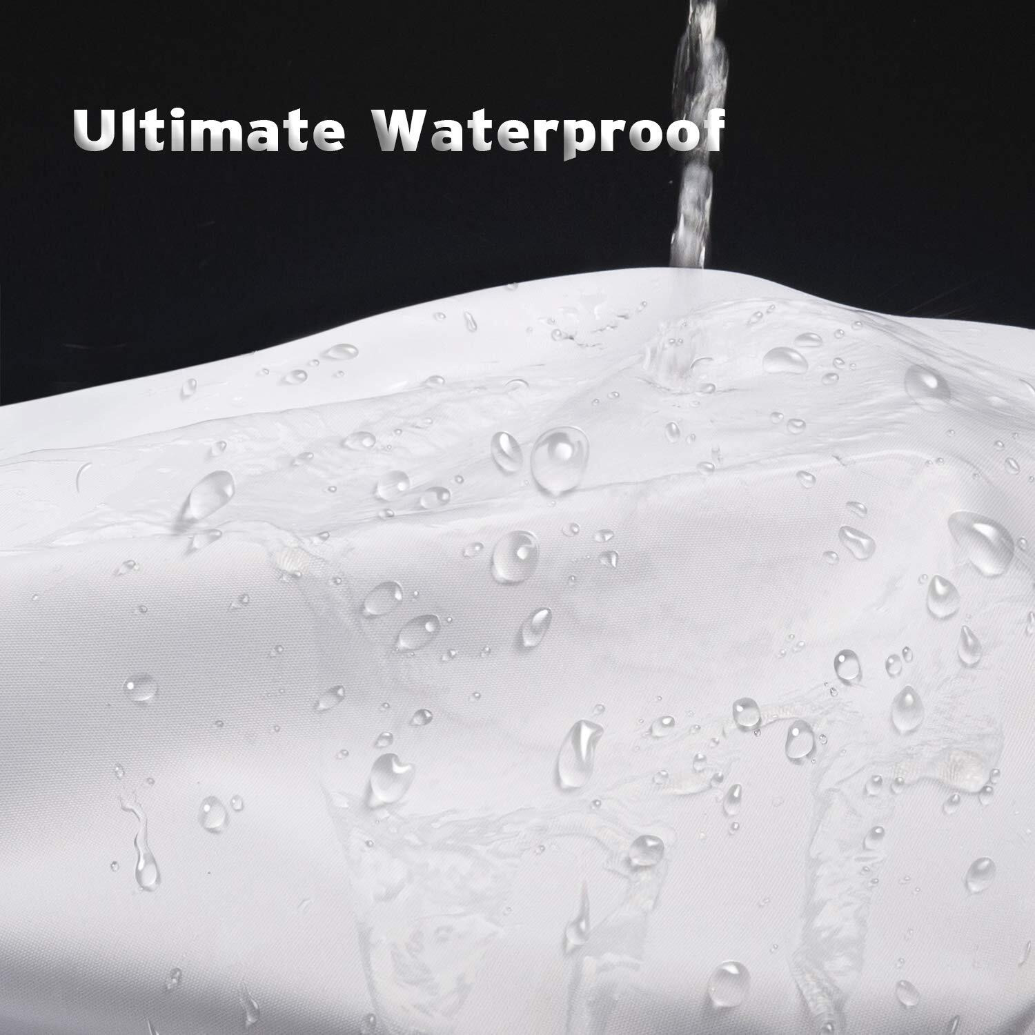 Titanker Fabric Shower Curtain Liner Washable  72 X 65 Inches  White Shower Liner Fabric With 2 Magnets  Bathroom Polyester Shower Liner Waterproof Soft Lightweight  White