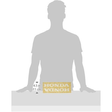 Factory Effex 06-44304 White 'Honda' Universal Swing Arm Sticker