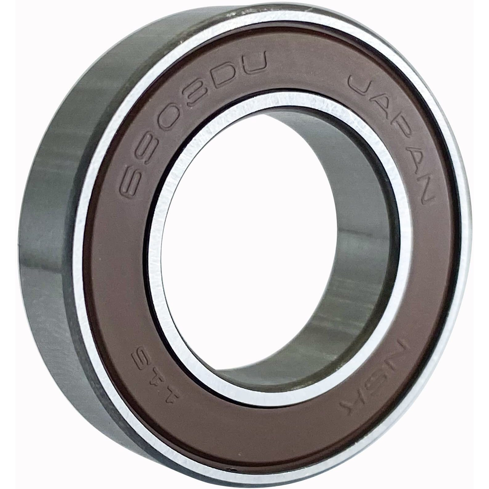 2Pack Nsk 6903Ddu Double Rubber Seal Bearings 17X30X7Mm High Speed Bearings Deep Groove Ball Bearings 6903-2Rs