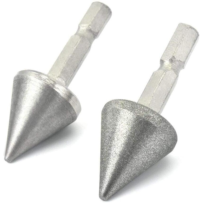 Scottchen Pro Woodworking Square Hole Drill Bit Sharpener Mortise Chisel Bit Sharpening Tool Up To 1/2"" Bit Grit 220/600-2Pack