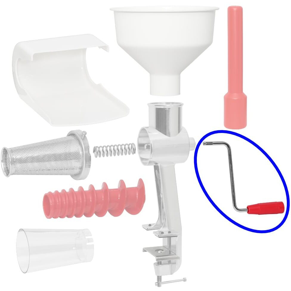 Replacement Stainless Steel Handle For Vkp250 Johnny Apple Sauce Maker Food Strainer  Model 250 Food Strainer Parts