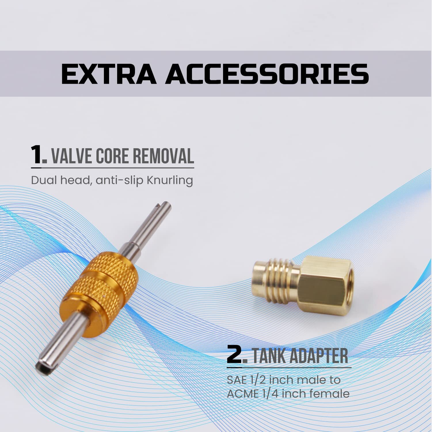 Lichamp R134A Can Tap  Automotive R 134A Self Sealing Can Tap And Puncture Ac Freon Can 134A Adapter Fittings  Ta01